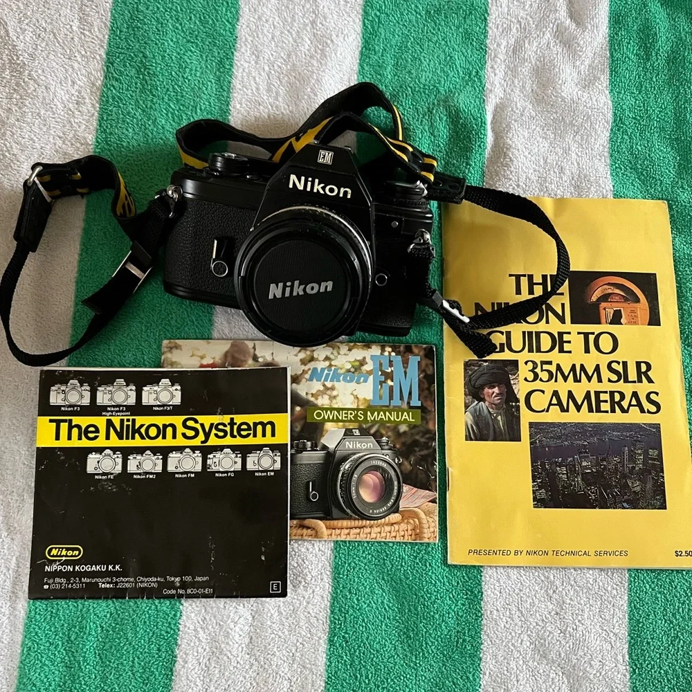 Nikon EM 35mm vintage camera